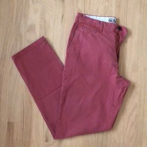 Old Navy - Salmon Khakis (Men’s Pants)
